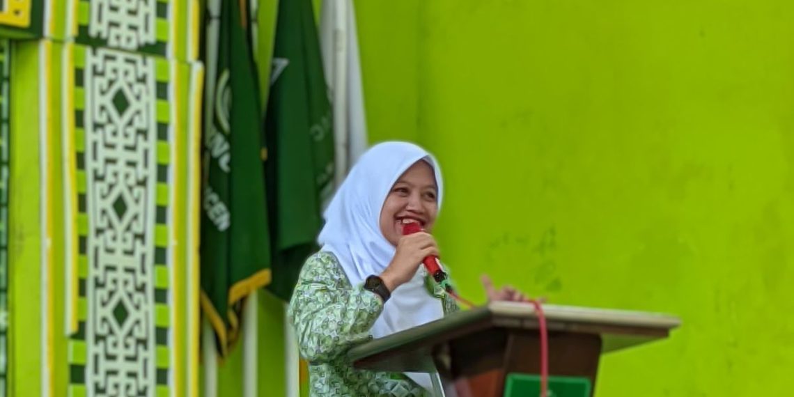 Ketua PC Fatayat Banyumas, Tati Irawati.