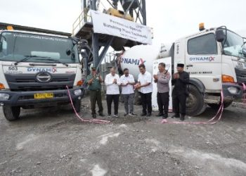 Perluas Layanan Beton Siap Pakai, Solusi Bangun Indonesia Resmikan Batching Plant di Tasikmadu, Karanganyar