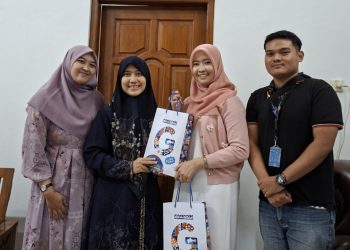 Ramah tamah Pesantren dan Gramedia, Senin (7/7/2025).