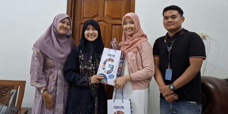 Ramah tamah Pesantren dan Gramedia, Senin (7/7/2025).